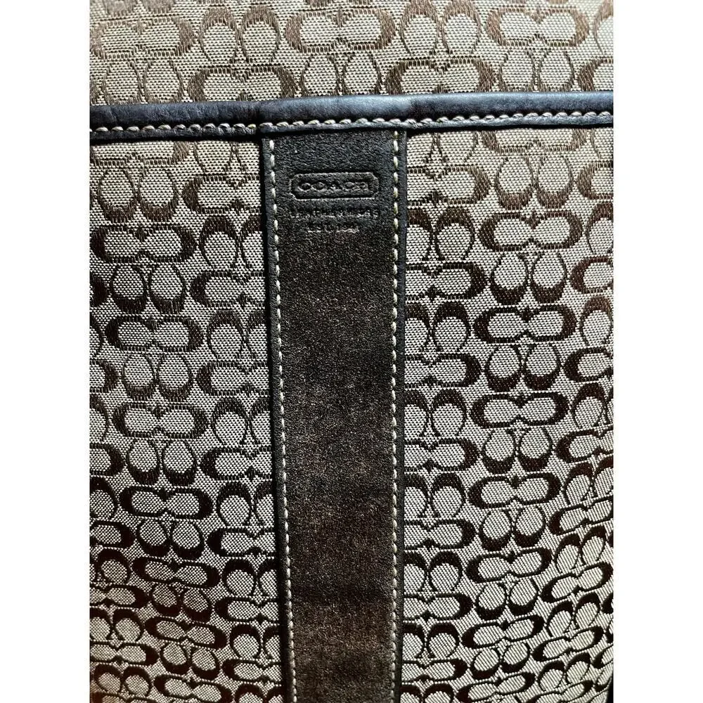 Y2K Coach Mini Signature Slim Swing Pack Crossbody Bag